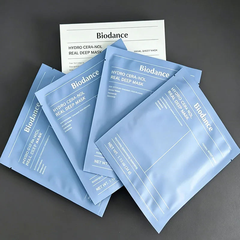 Masque Gel Hydratant Profond Biodance Caviar PDRN Bio-Collagène Nuit - Hydratation Intense, Réduction des Pores, Amélioration de l'Élasticité