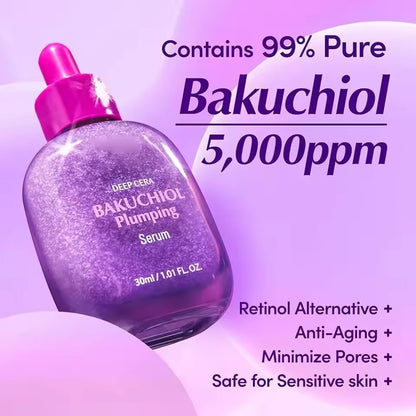 Serum repulpant au Bakuchiol- Anti Age et hydratation Intense