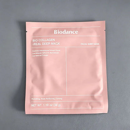 Masque hydratant anti-rides Biodance Bio-Collagène : hydrate en profondeur, nourrit, hydrate et retient l'eau – Produits de soin de la peau