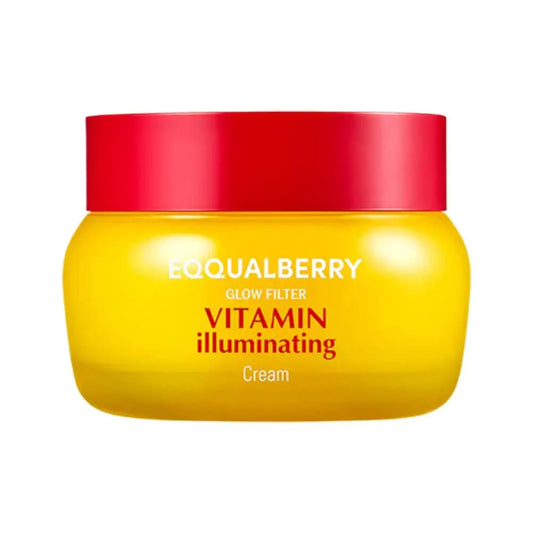 Eqqual Berry- Créme Visage Éclat & Repulpante | Vitamine C & Bakuchiol