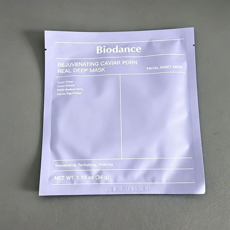 Masque Gel Hydratant Profond Biodance Caviar PDRN Bio-Collagène Nuit - Hydratation Intense, Réduction des Pores, Amélioration de l'Élasticité