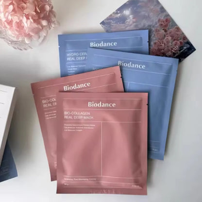 Masque hydratant anti-rides Biodance Bio-Collagène : hydrate en profondeur, nourrit, hydrate et retient l'eau – Produits de soin de la peau