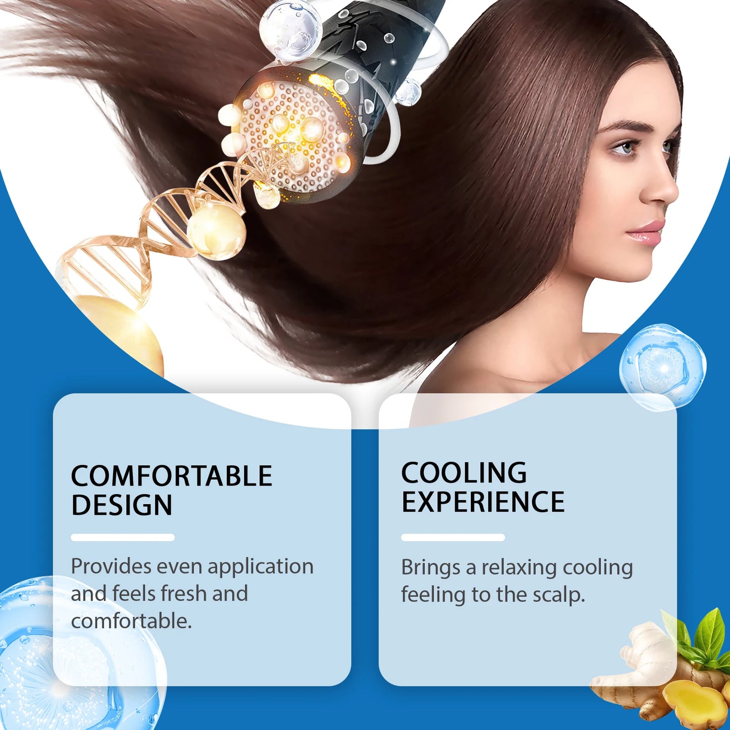 Seapuri Scalphy,Hair Essences,Hair Essence Rollerball, Cooling & Refreshing, Hair Essence Ball Bearing Keeps The Scalp Clean