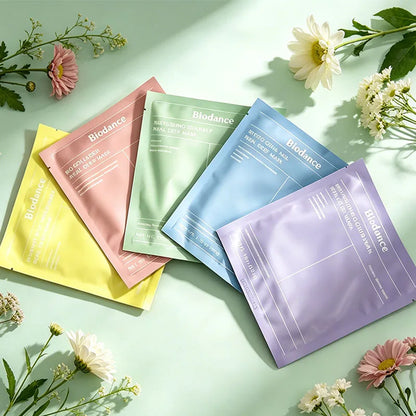 Masque Gel Hydratant Profond Biodance Caviar PDRN Bio-Collagène Nuit - Hydratation Intense, Réduction des Pores, Amélioration de l'Élasticité