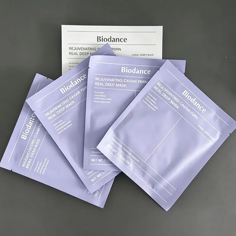 Masque Gel Hydratant Profond Biodance Caviar PDRN Bio-Collagène Nuit - Hydratation Intense, Réduction des Pores, Amélioration de l'Élasticité
